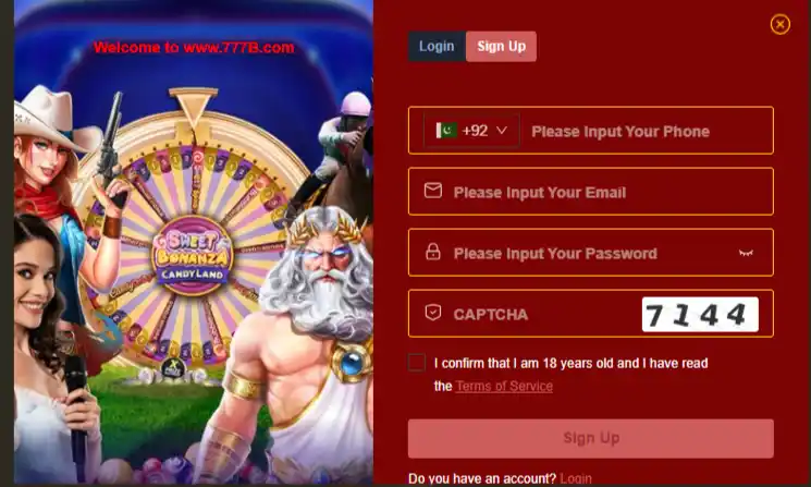 777B Game Login